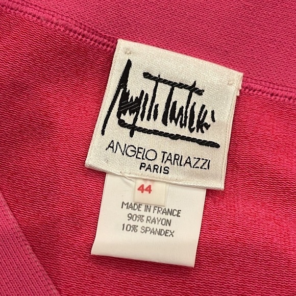 Angelo Tarlazzi Paris Pink Knit Skirt - Picture 3 of 3